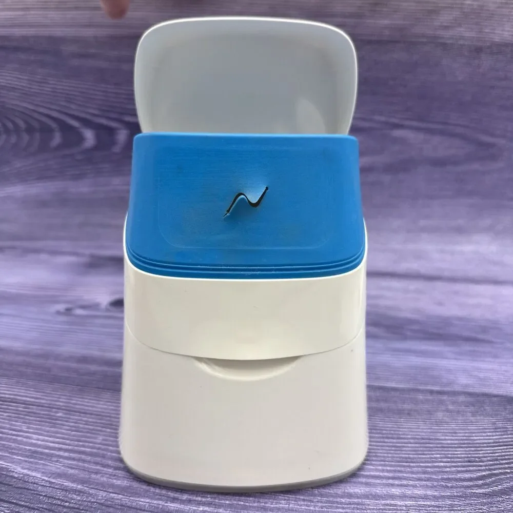 Cottonelle Fresh Roll Wipes Discontinued Plastic Dispenser Only White Blue